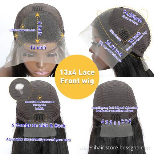 Brazilian Lace Front Wigs Loose Deep Full Lace Human Hair Wig For Black Women Glueless Cuticle Aligned Lace Frontal Wigs